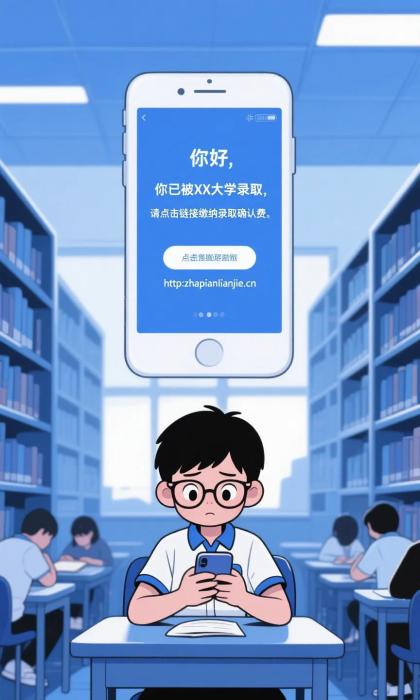 網(wǎng)警護航 | 錄取季警惕通知書陷阱