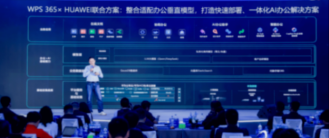 金山辦公與華為聯(lián)合發(fā)布WPS 365一體化AI辦公解決方案