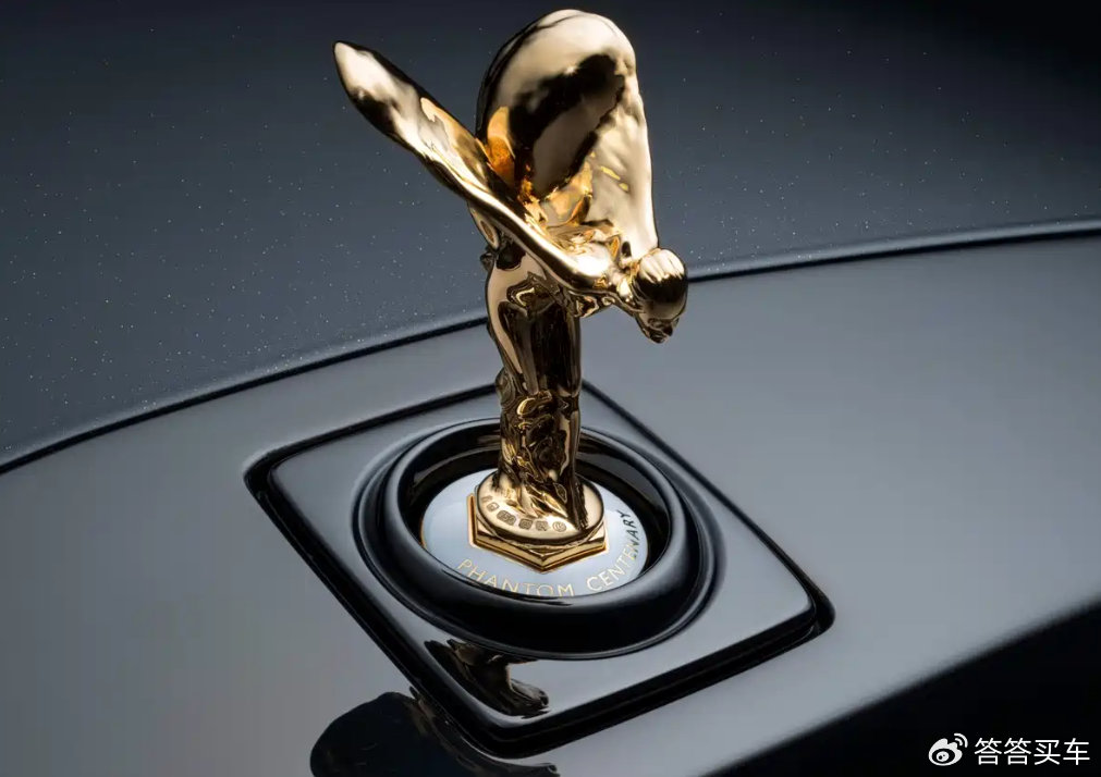 勞斯萊斯幻影“百年華誕”典藏版官圖發布 車頭立標純金打造