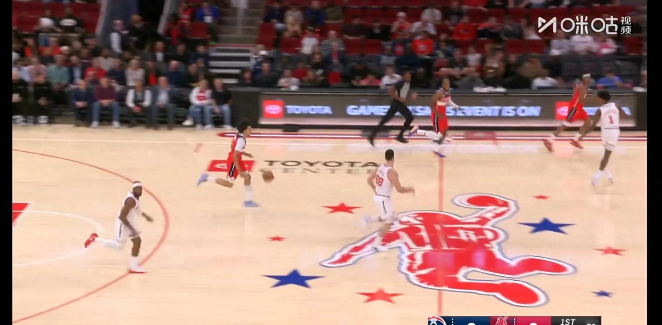 正在直播 NBA常規(guī)賽 火箭 vs 奇才 杜蘭特帶領五大首發(fā) 惠特摩爾面舊主