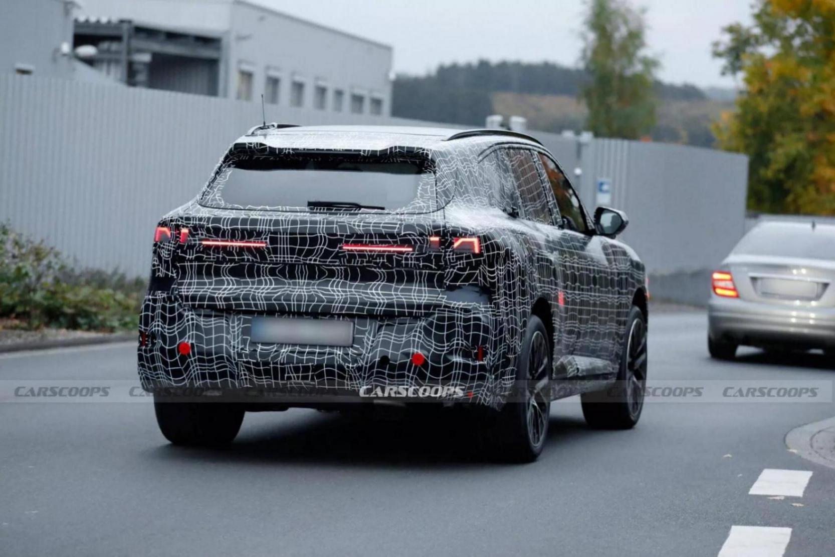 全新寶馬X5終露燈組真容,內飾細節首度曝光,5種動力 2026年投產