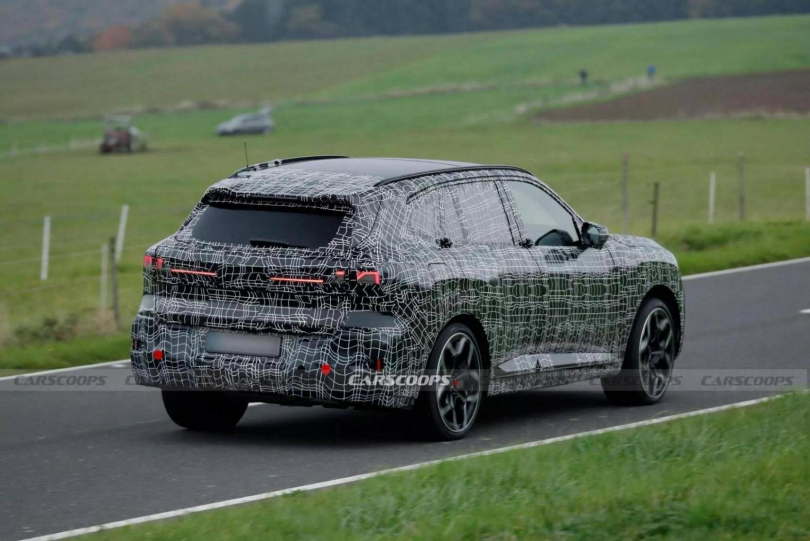 全新寶馬X5終露燈組真容,內飾細節首度曝光,5種動力 2026年投產