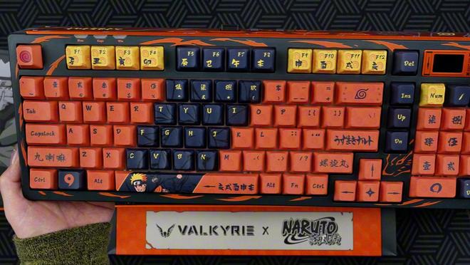 瓦爾基里推出《火影忍者疾風傳》聯名VK99雙模磁軸鍵盤